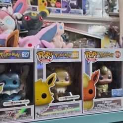 Pokemon Center Funko Pops