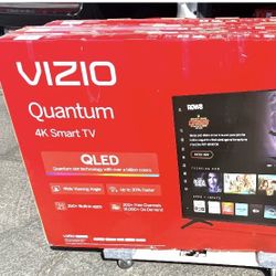 55” Tv Free Delivery $55 Down On Financing Six Month Warranty 55 Vizio Smart 4K Hdtv M Series Quantum