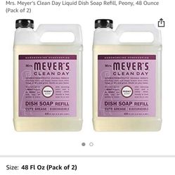 Myers Dish Soap 48 0z Each Bottle $10 