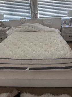 King size pillow, top mattress, and boxing