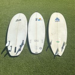 Surfboards For Sale. CI Neckbeard, Pod And Lost RV