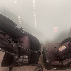 Stroller And Car seat Set