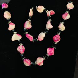 Beautiful Necklace Bracelet Set New