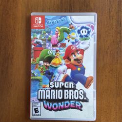 Super Mario Wonder-Nintendo SWITCH Like New!!