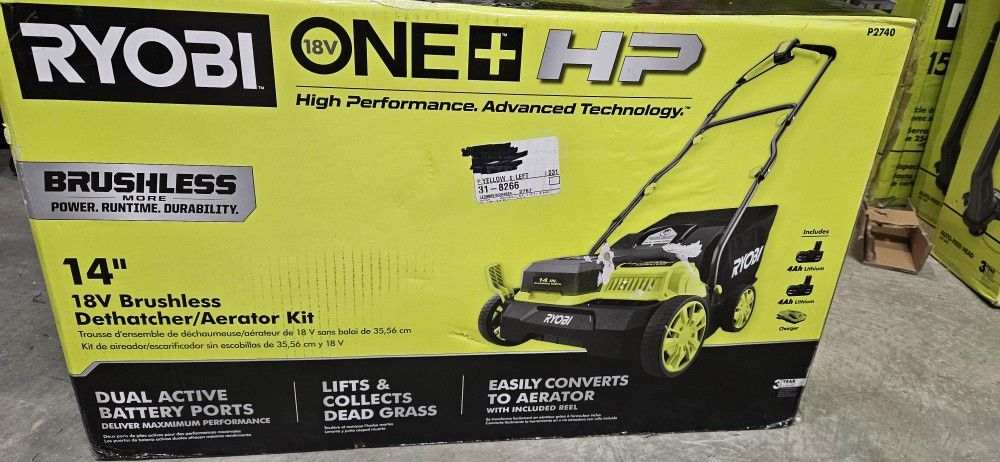 Brand new Ryobi 18V Areator Kit