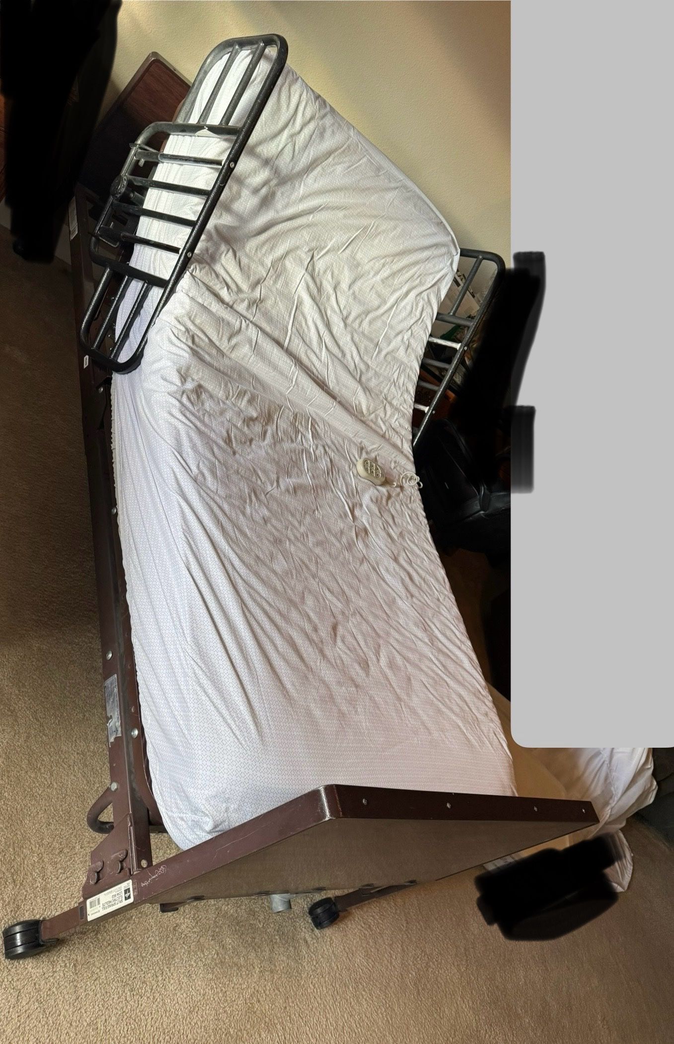 Fully Electric Adjustable MedLine Hospital Bed 