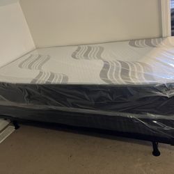 Brand New Mattresses, Boxprings & Metal Frame. All Sizes Available Excellent Quality Low Prices. Twin At $99. Hablamos Español.
