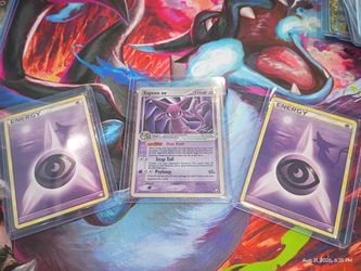 $40 each Espeon Energy and EX from heart and soul pokemon old 2005/2010 cards