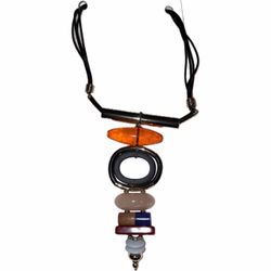 Multicolor Statement Pendant Necklace