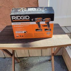 Ridged 18v Brushless 2 Combo Kit 