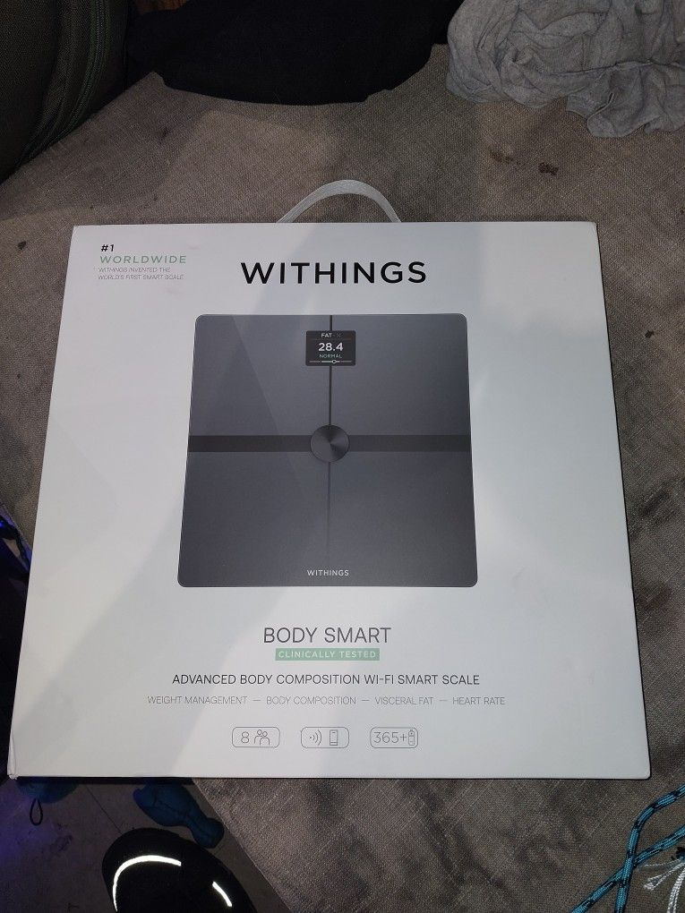Withings Smart Scale Unopened Brand New