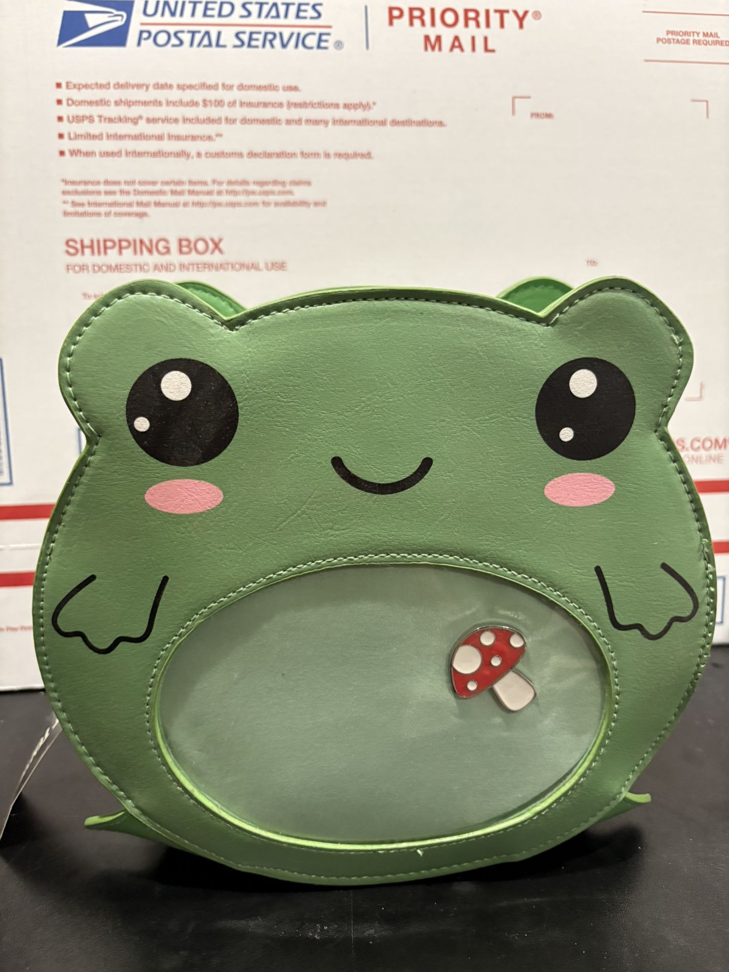 Hot Topic Frog Pin Collector Figural Crossbody Bag
