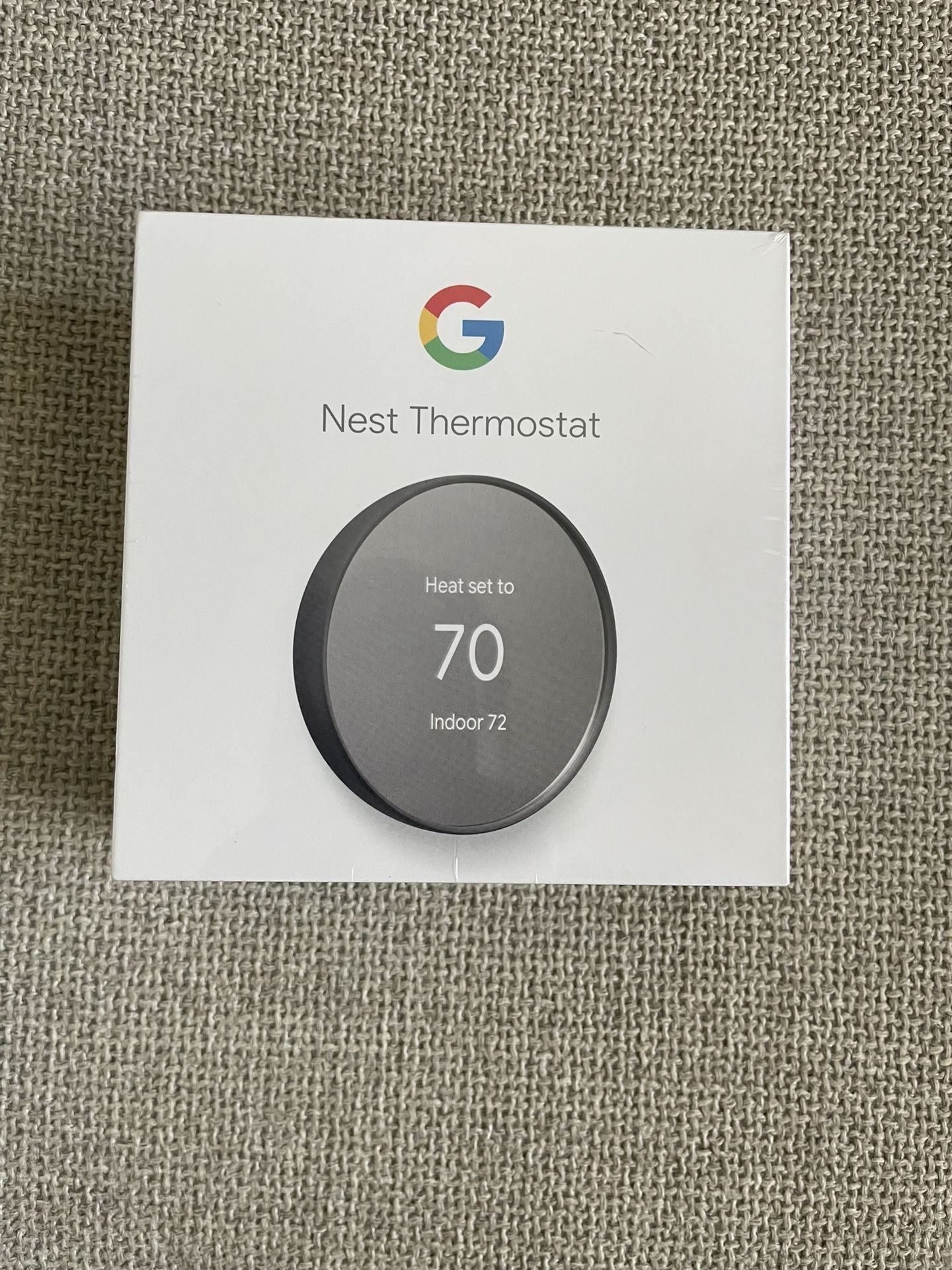 Google Nest thermostat - Charcoal
