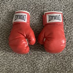 12 Oz boxing gloves (great condition and first edition made!)