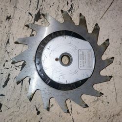 Sears Craftsman 9 3263 Carbide Tipped 7" Adjustable Dado Blade 16 Tooth
