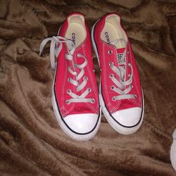 Red Converse Size 2