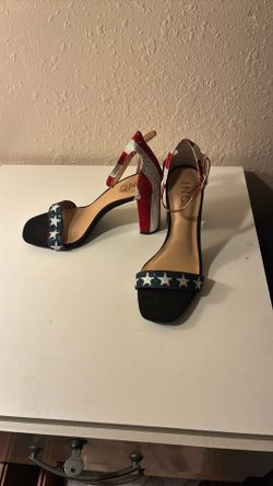 4th of July Rhinestones heels