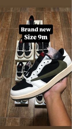Travis Scott Jordan 1 Low Olive