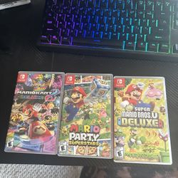 Nintendo Switch Mario Games