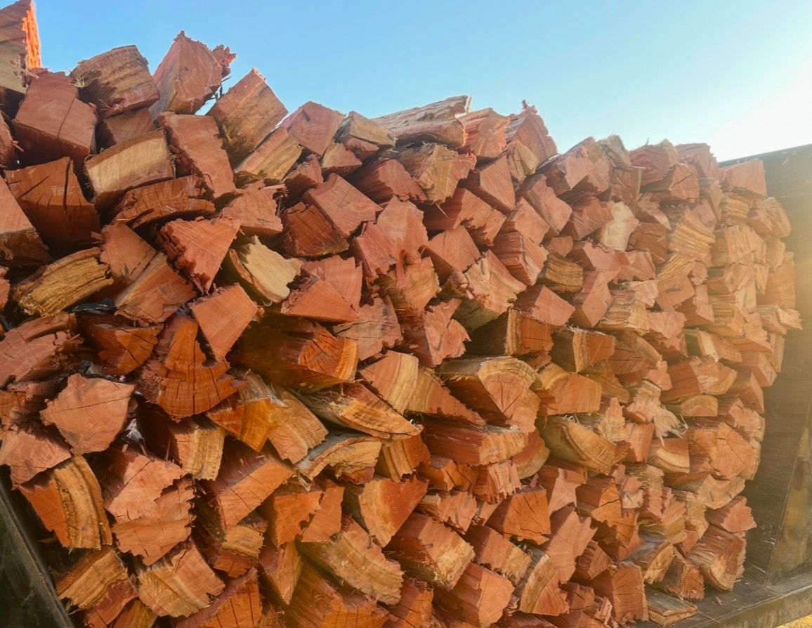 Dry Split Almond Mix Firewood!!!Ready Too Burn Seasoned Wood!!!