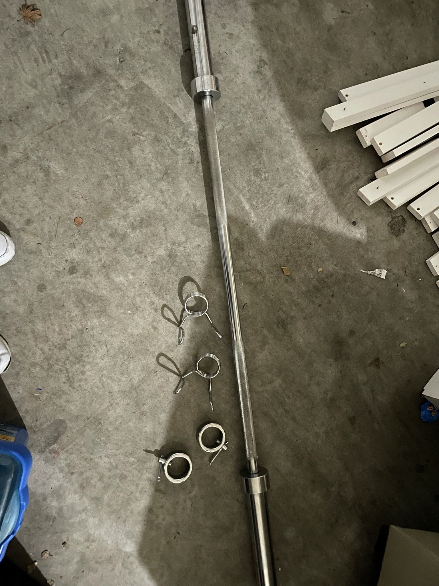 5 ft Bar Olympic Barbell w/ 2inch Ends