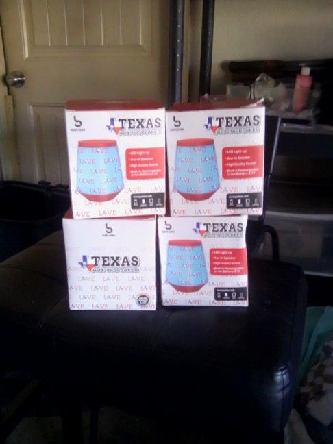 Brand new Bluetooth LED Speakers