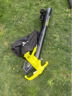 RYOBI 40V Vac Attack Cordless Battery Leaf Vacuum/ Mulcher (Tool Only)