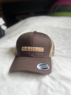 Hazelnut Ariat Trucker Hat 