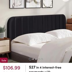 Queen Headboard W/ Frame