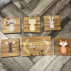 Woodland Nursery Decorations
