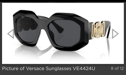 Versace New Glasses Big Face Real