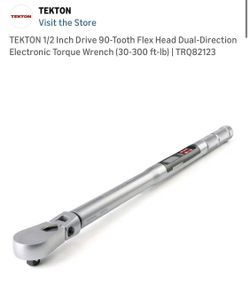 New TEKTON 1/2 Electric Torque Wrench