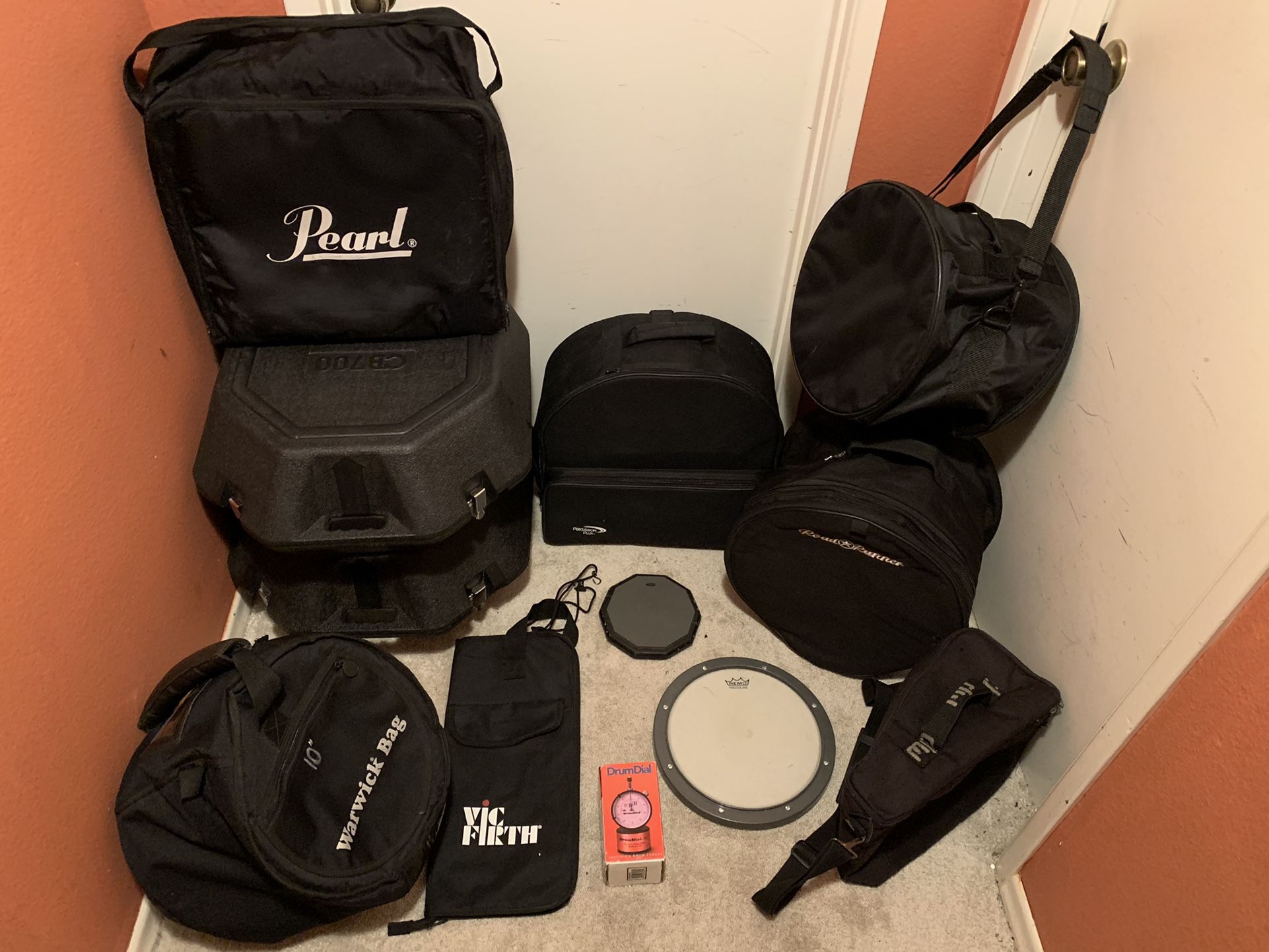 Bags, Cases, Etc… For Drum Set