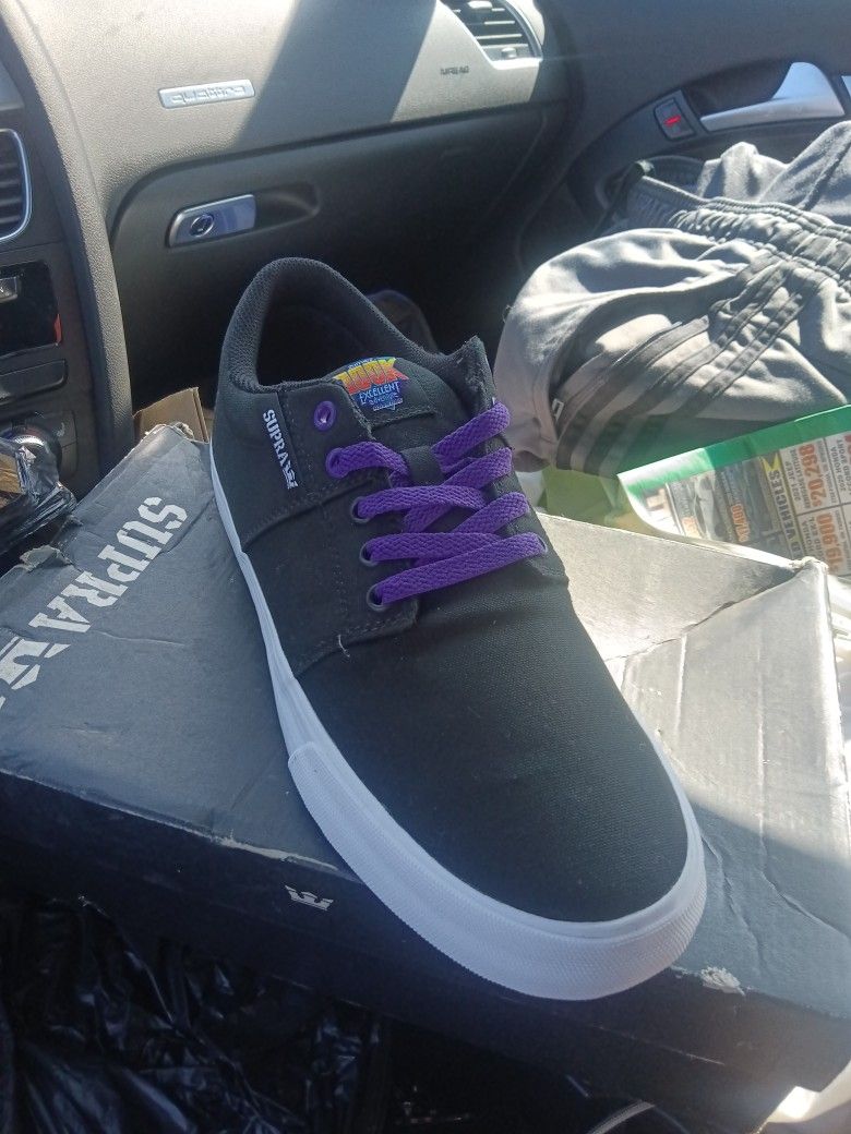 Supra Shoes Mens Size 10.5 New Stacks Vulc II