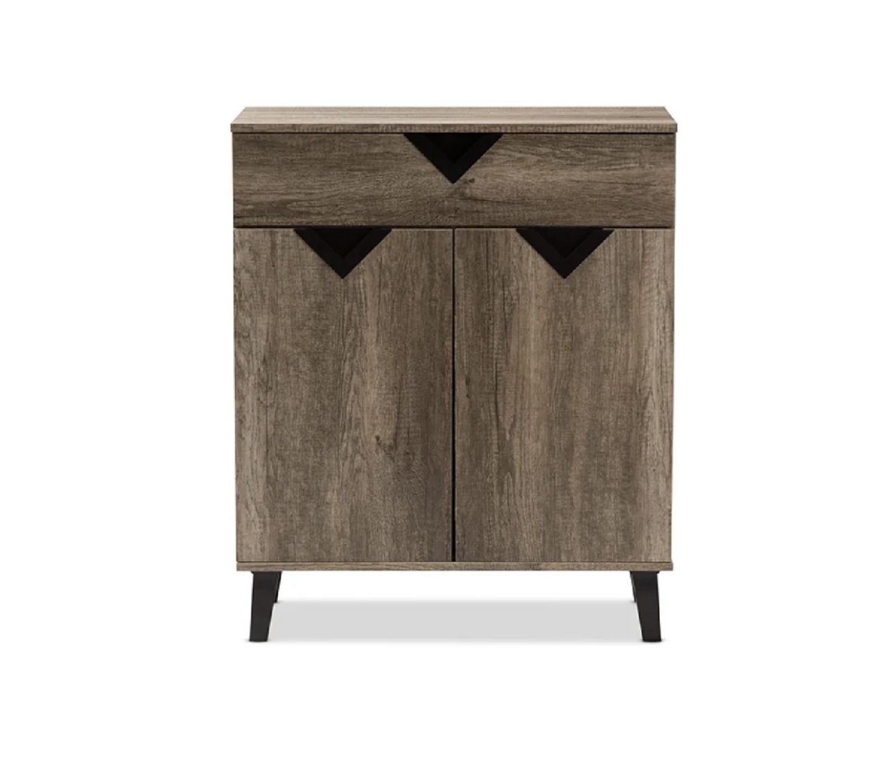 Baxton Studio Wales Modern and Contemporary Light Brown Cabinet
