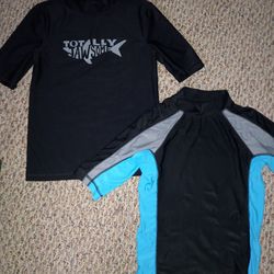 Boys Swim Tops Size M (8/10)
