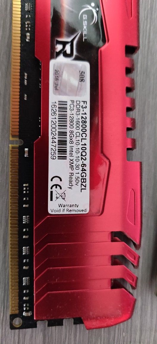 Ddr3 1800 Cl 10-10-10-30 Memory