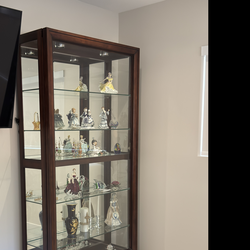 Curio display cabinet 42 x 82