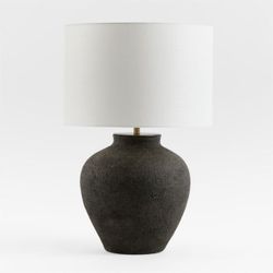 BRAND NEW $350 Crate & Barrel Corfu Lamp (no shade)