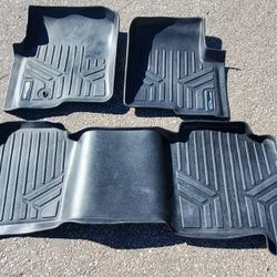 SMARTLINER Custom Fit Floor Liners For 2004-2008 Ford F-150 SuperCrew Cab / Lincoln Mark LT Crew Cab