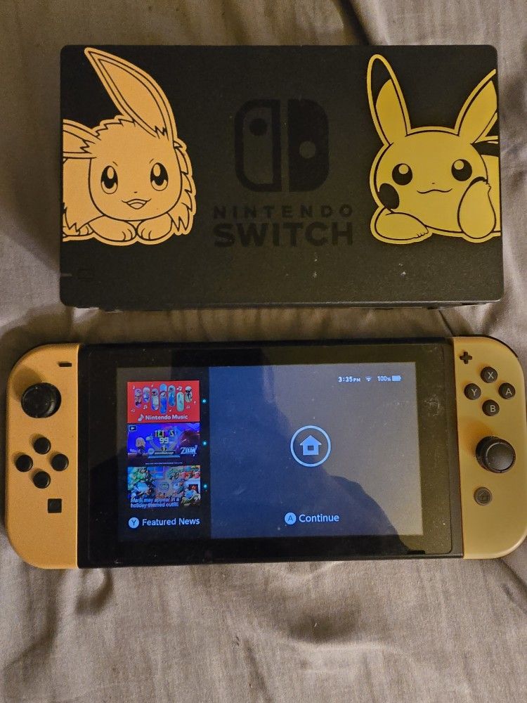 Let's Go Pikachu Switch