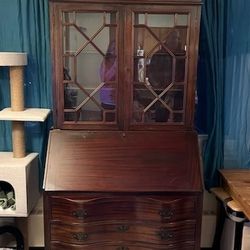 Antique Mahogany Maddox Secretary Desk