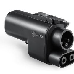 Lectron NACS to CCS Electric Vehicle Adapter - 500 Amps / 1,000V - Compatible with Tesla Superchargers - Fast Charge CCS1 EVs with Vortex Plug [Check 