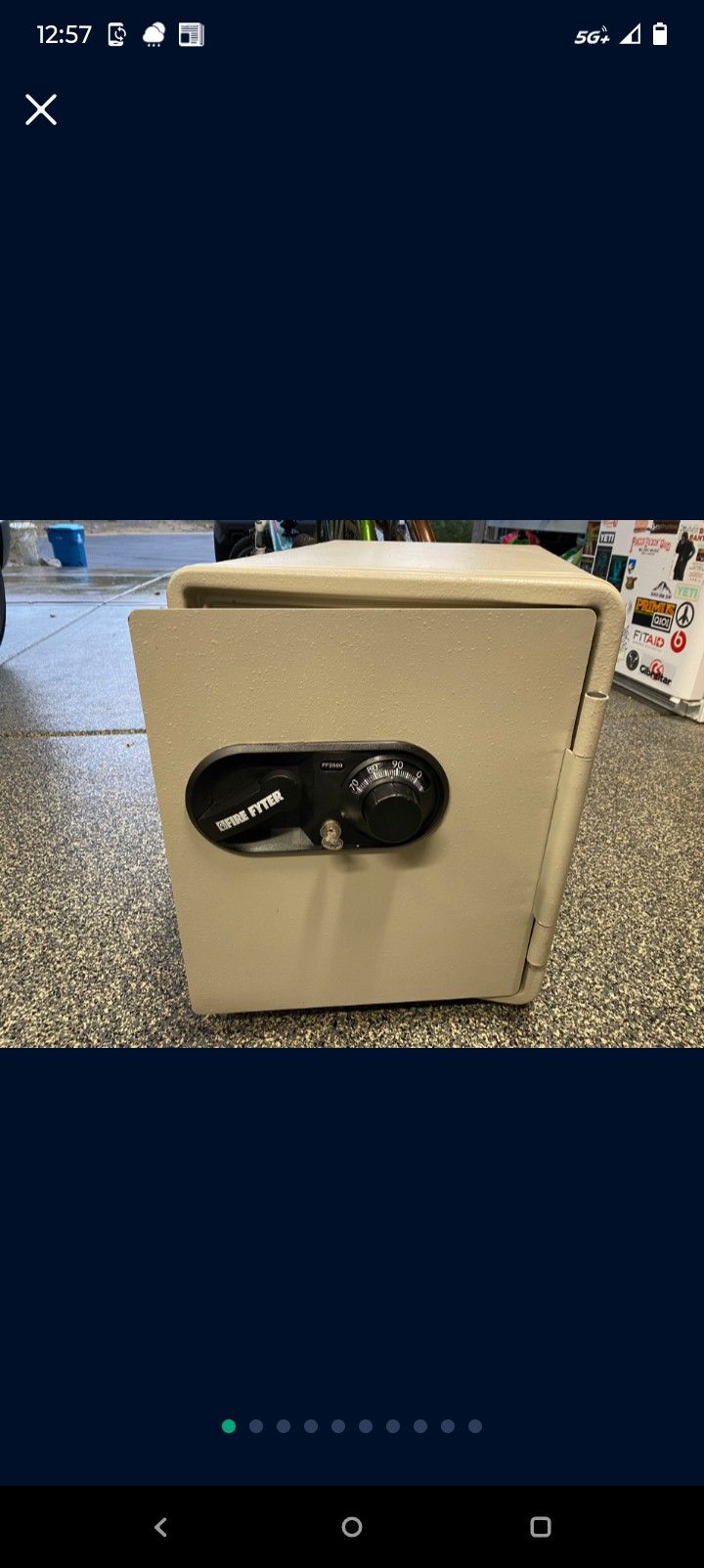 Old Antique Safe Vintage