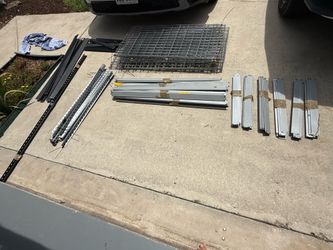 Metal Storage Shelving Units  (3-4 units)