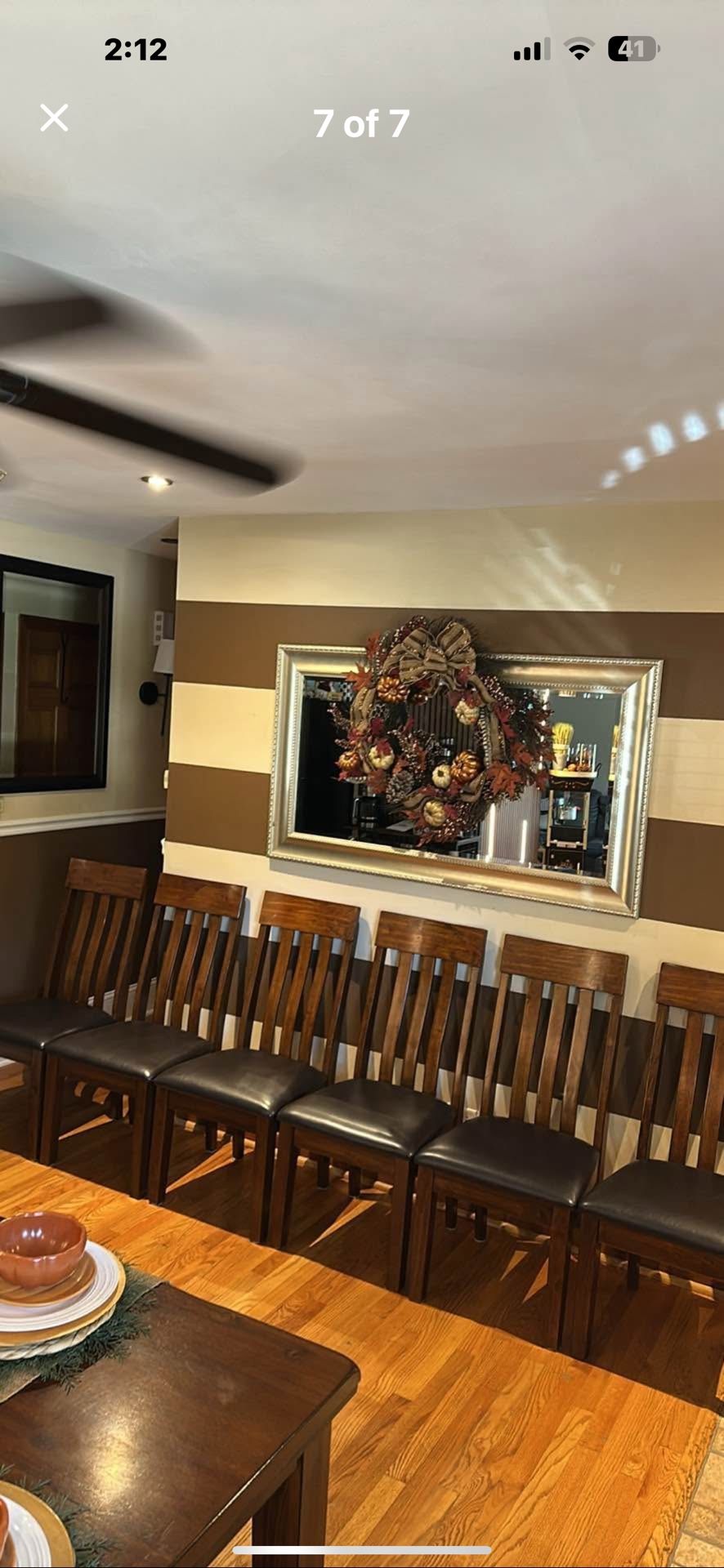 Dinning Room Table With 6 Chairs