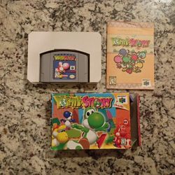 Yoshi's Story - N64 Nintendo 64 Game. CIB. Tested. Authentic.