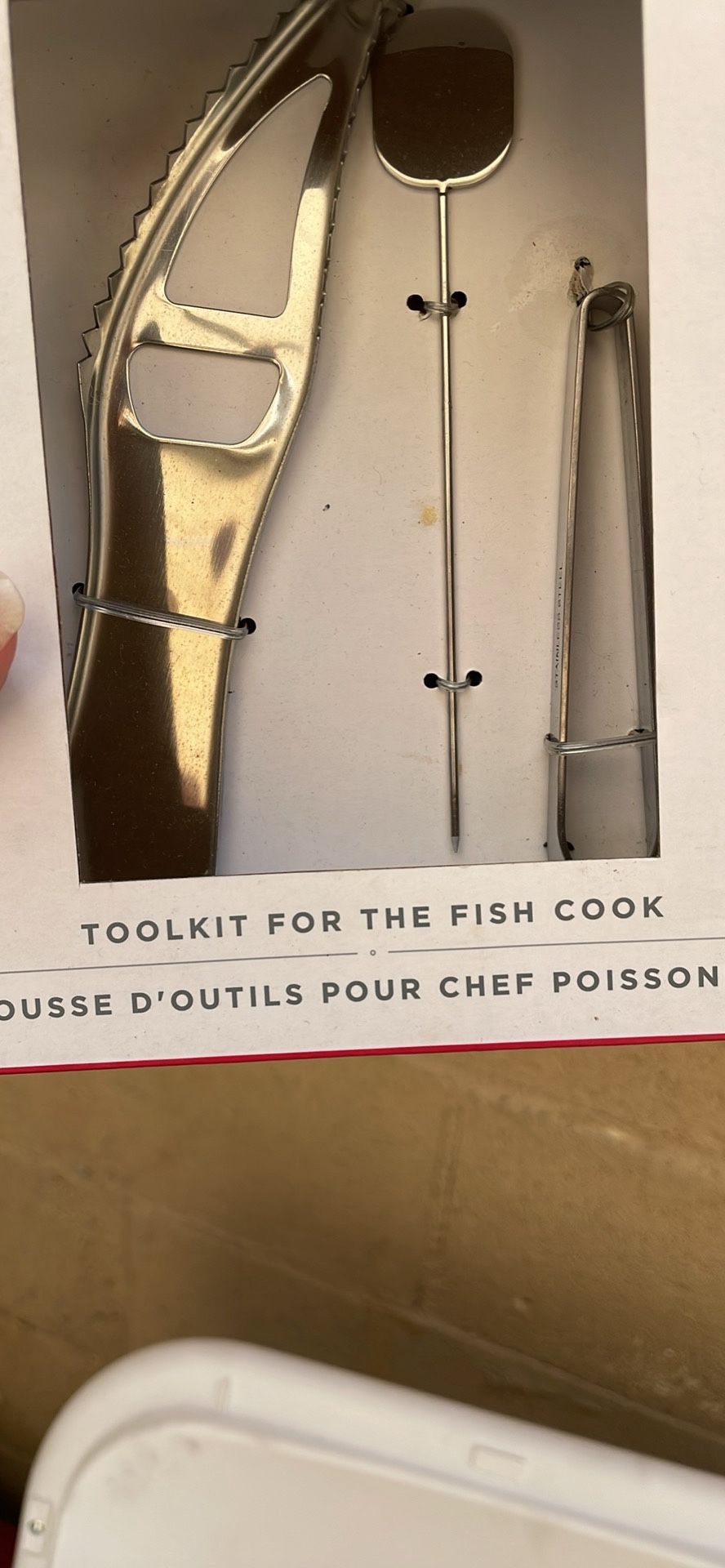 William Sonoma Chefs Kit For Fish Preparation