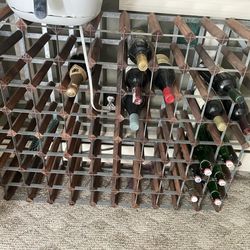Metal Wine Rack 