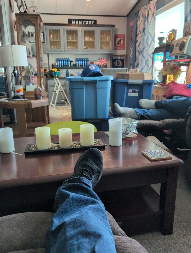 Lots Of Plastic Storage Totes 